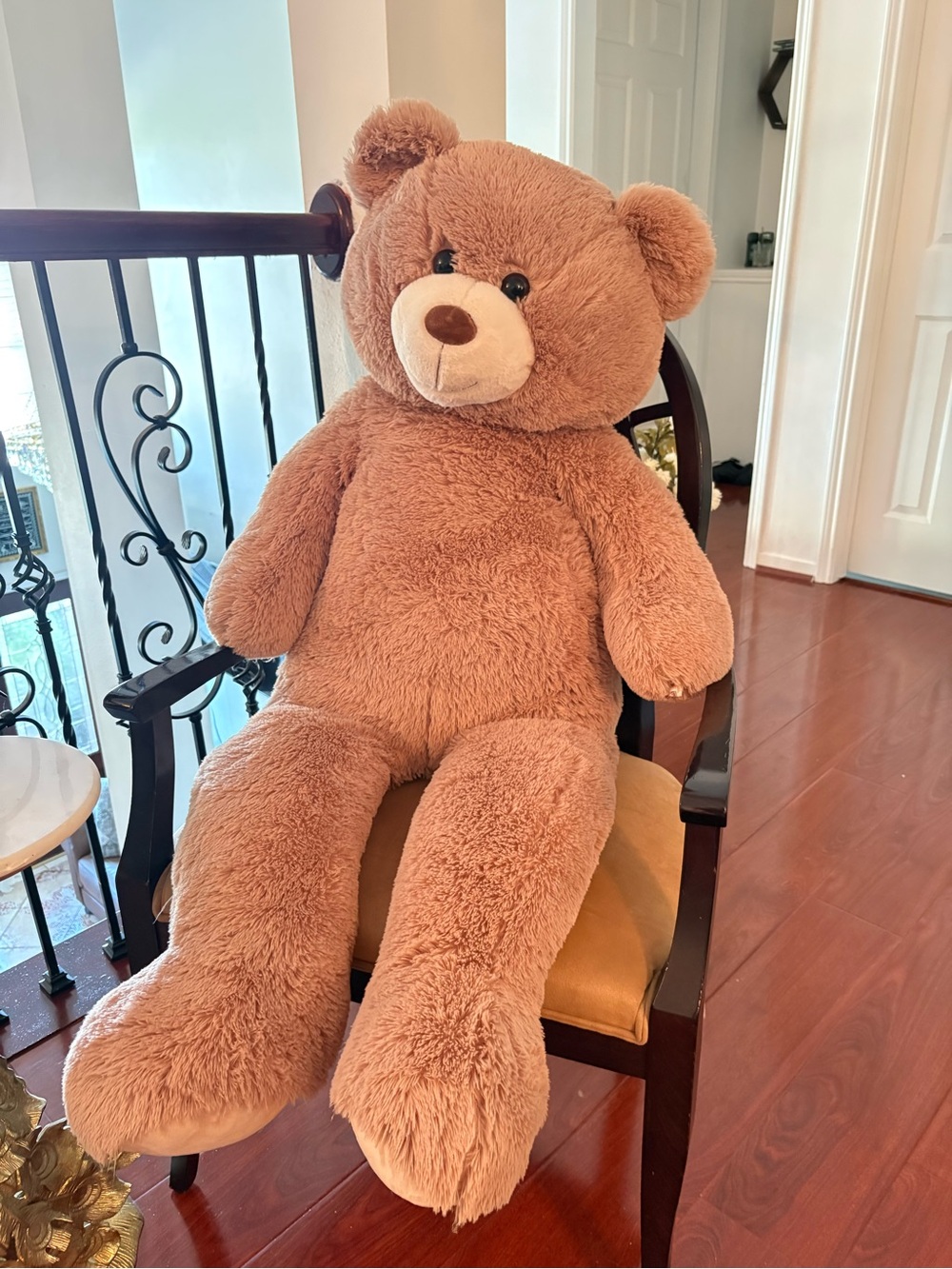 Plush Giant Brown Teddy Bear - Soft Kids Toy Stuffed Animal